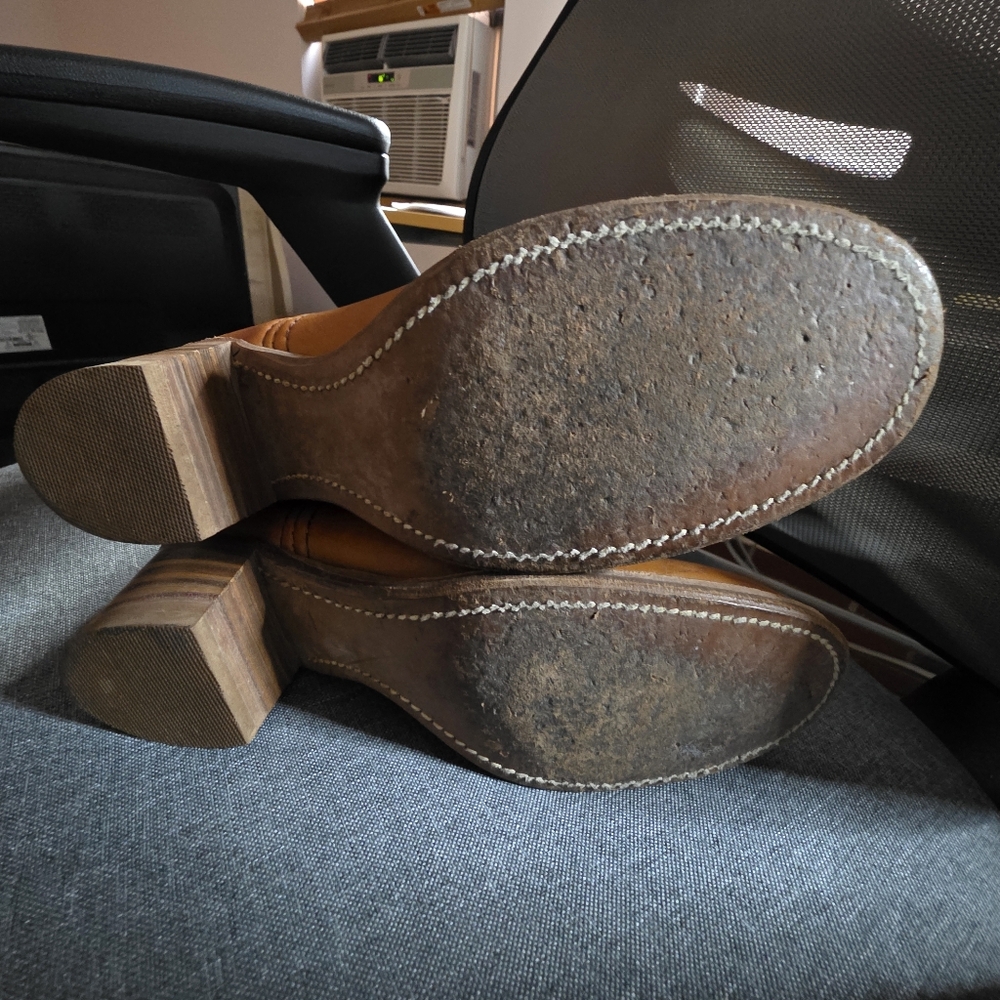 Frye SunRise Short Vintage Leather Womens Boots - Picture 4 of 8